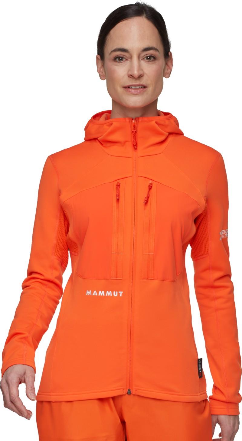 Eiger Nordwand Advanced ML Hooded Jacket - Womens - eiger orange 1
