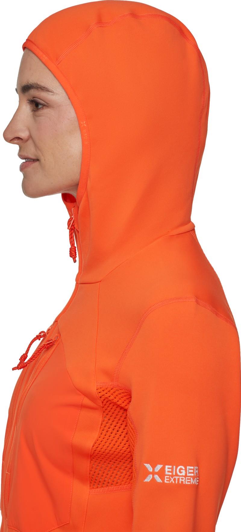 Eiger Nordwand Advanced ML Hooded Jacket - Womens - eiger orange 1