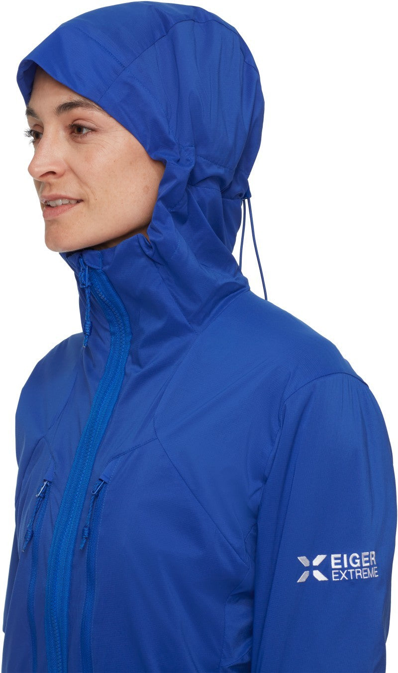 Eiger Nordwand IN Flex Air Hooded Jacket - Womens - eiger blue 1