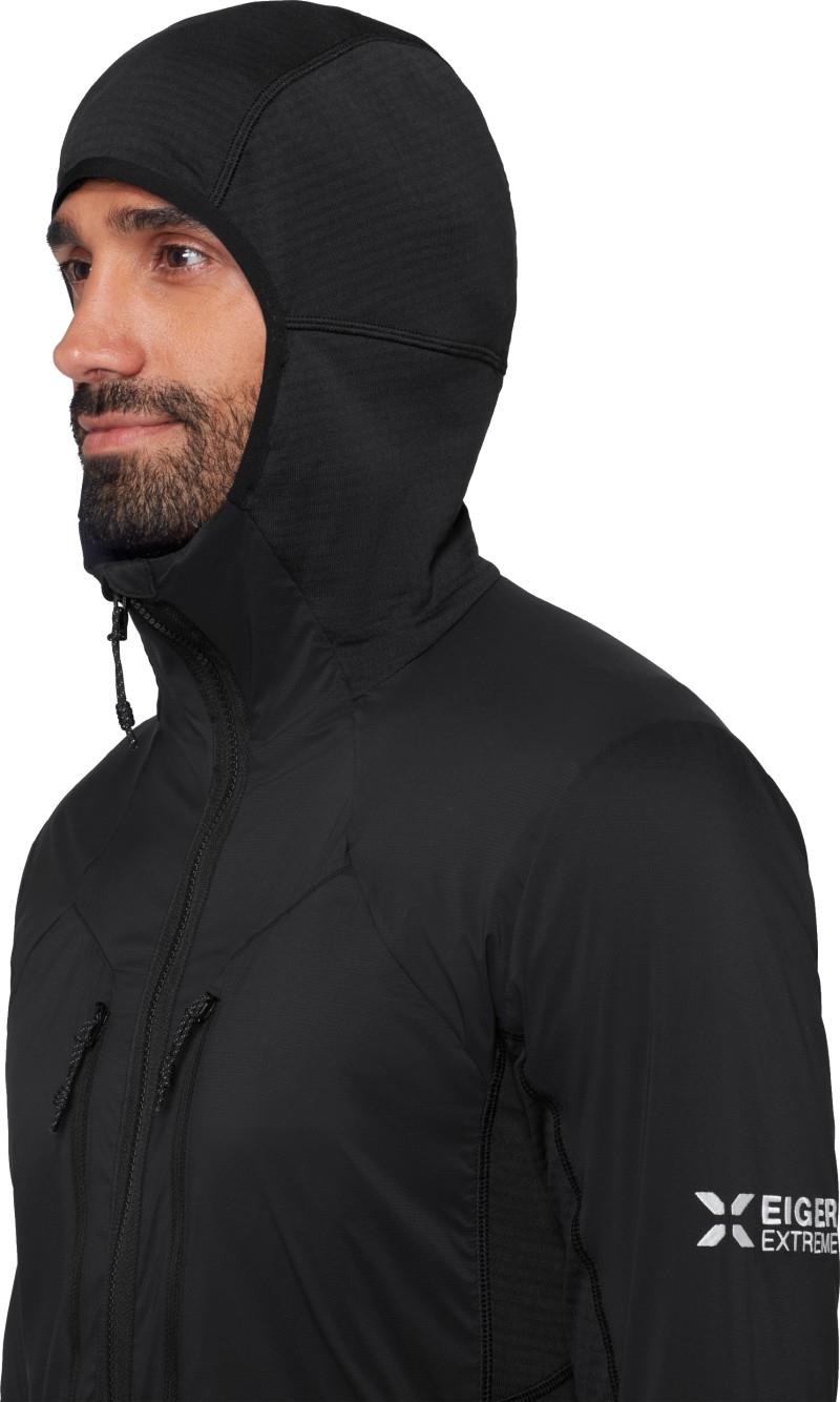 Eiger Nordwand IN Flex Air Hybrid Hooded Jacket - Mens - black 1
