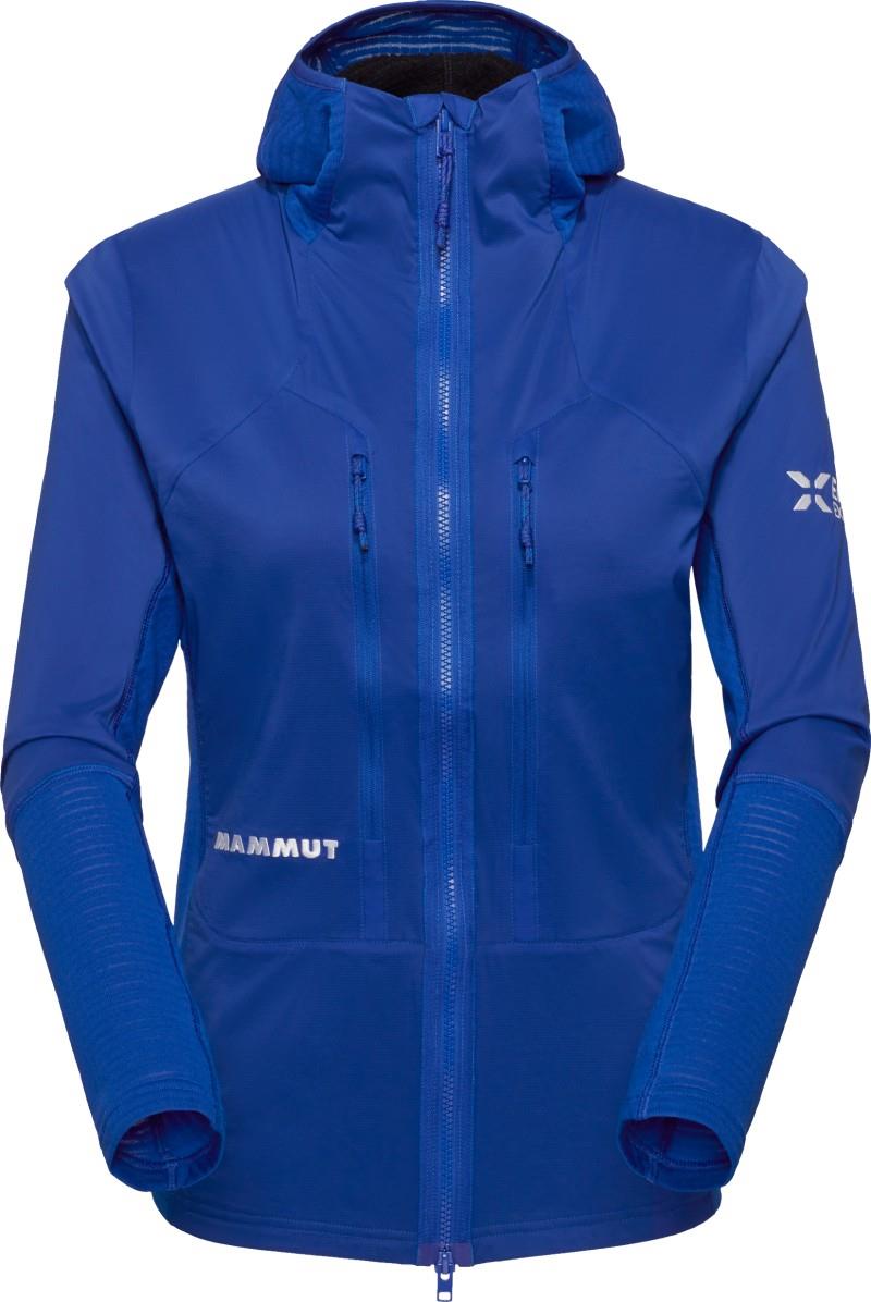 Eiger Nordwand IN Flex Air Hybrid Hooded Jacket - Womens - eiger blue 1