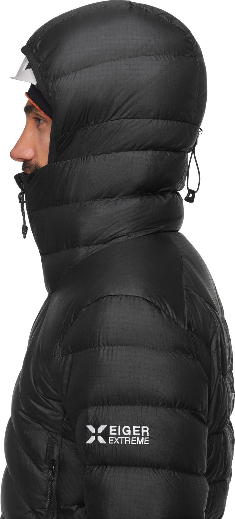Eiger Nordwand Light Down IN Hooded Jacket - Mens - black 1