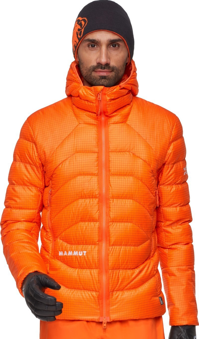 Eiger Nordwand Light Down IN Hooded Jacket - Mens - eiger orange 1