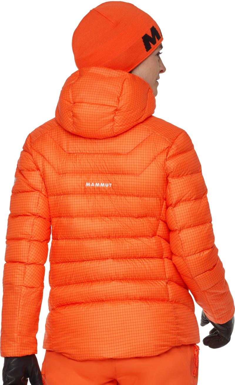 Eiger Nordwand Light Down IN Hooded Jacket - Womens - eiger orange 1