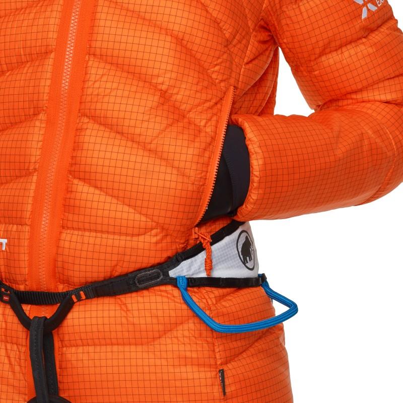 Eiger Nordwand Light Down IN Hooded Jacket - Womens - eiger orange 1