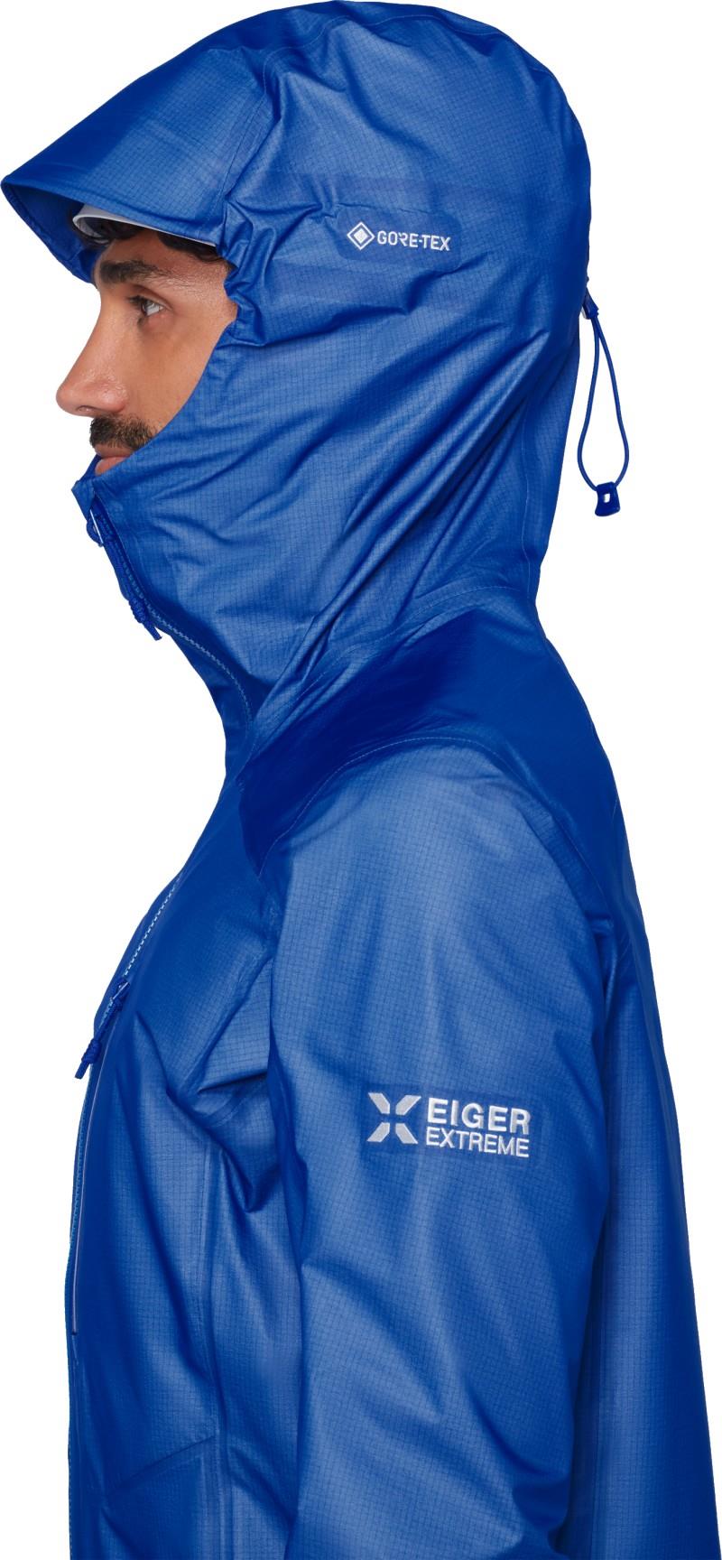 Eiger Nordwand Light HS Hooded Jacket - Mens - eiger blue 1