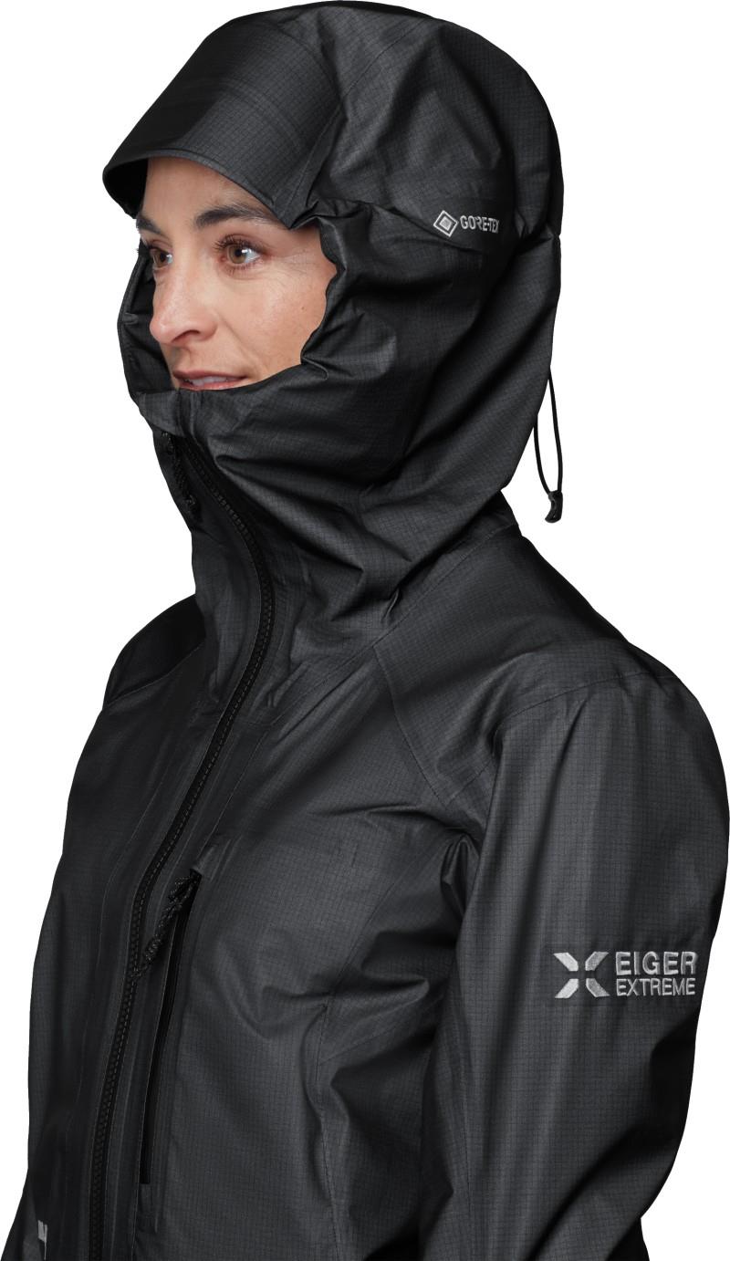 Eiger Nordwand Light HS Hooded Jacket - Womens - black 1