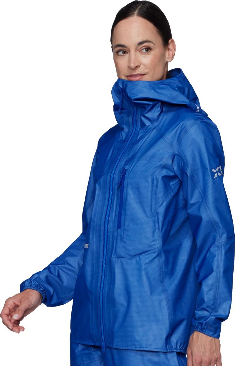 Eiger Nordwand Light HS Hooded Jacket - Womens - eiger blue 1