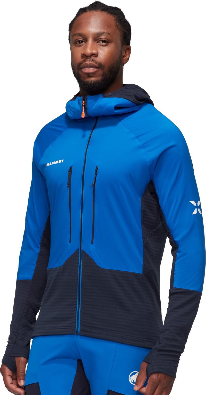 Eiger Nordwand ML Hybrid Hooded Jacket - Mens - azurit / night 1