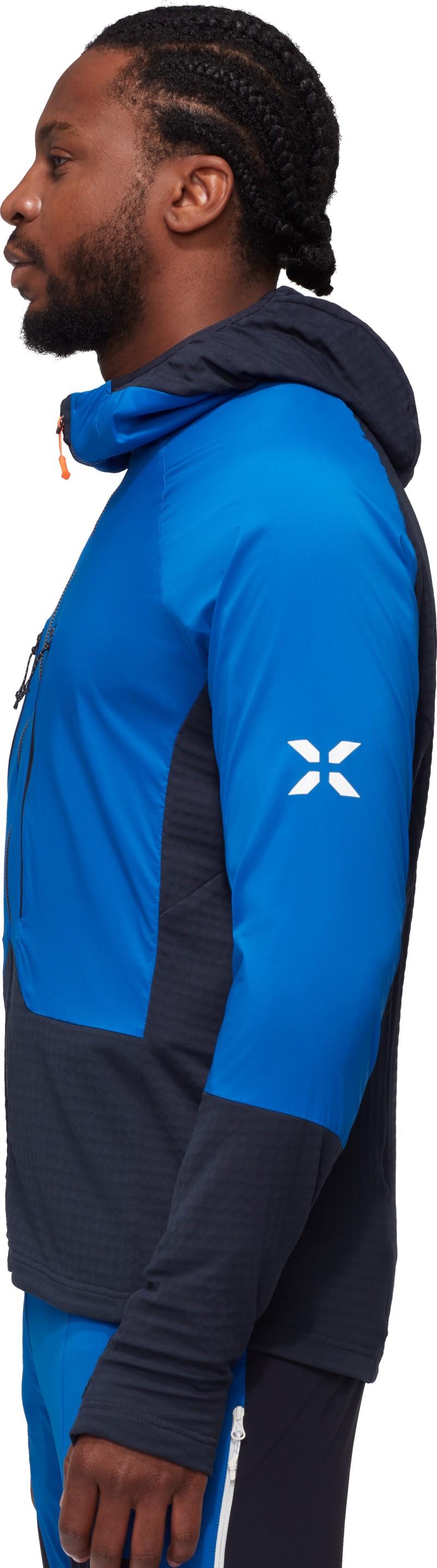 Eiger Nordwand ML Hybrid Hooded Jacket - Mens - azurit / night 1