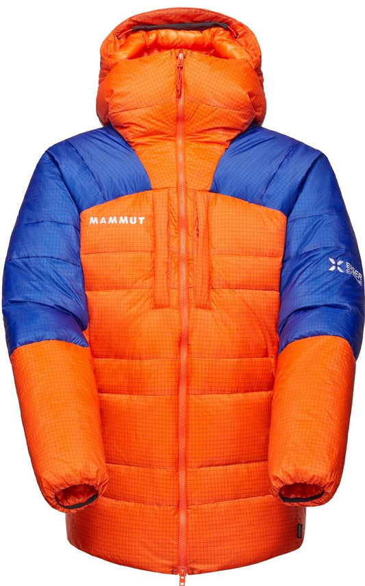 Eiger Nordwand Pro Down IN Hooded Parka - Mens - eiger orange / eiger blue 1