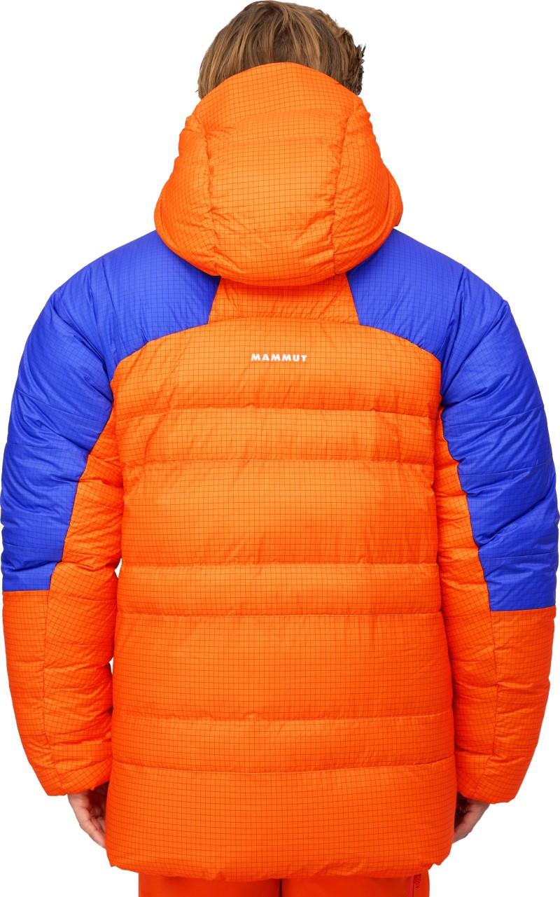 Eiger Nordwand Pro Down IN Hooded Parka - Mens - eiger orange / eiger blue 1