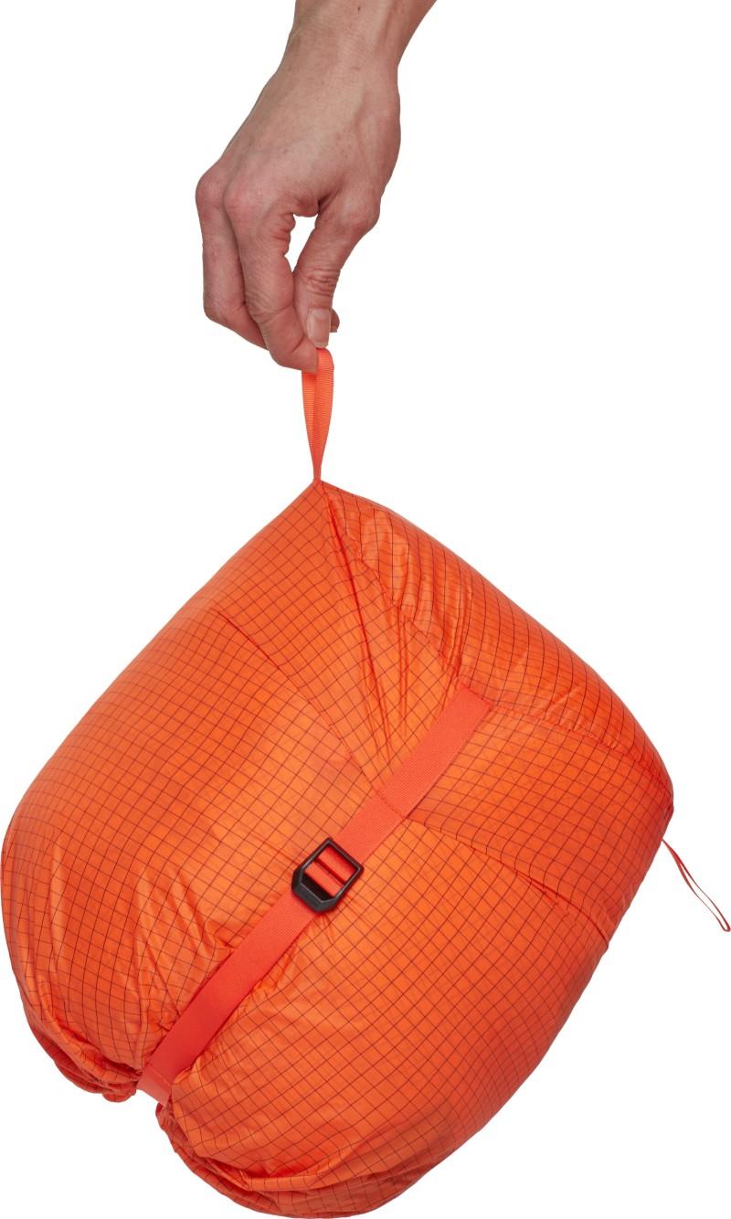 Eiger Nordwand Pro Down IN Hooded Parka - Womens - eiger orange / eiger blue 1