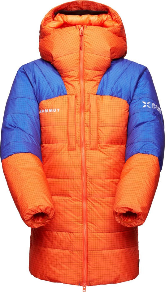 Eiger Nordwand Pro Down IN Hooded Parka - Womens - eiger orange / eiger blue 1