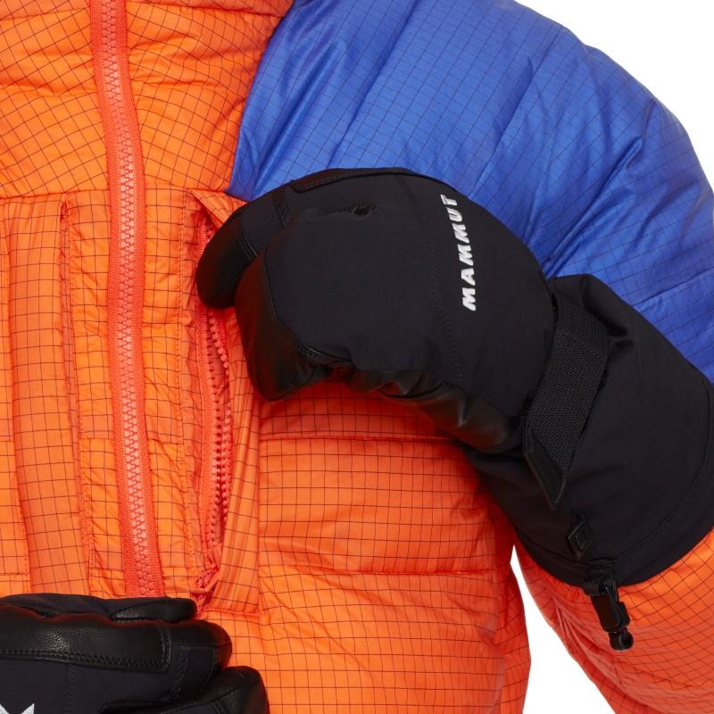 Eiger Nordwand Pro Down IN Hooded Parka - Womens - eiger orange / eiger blue 1