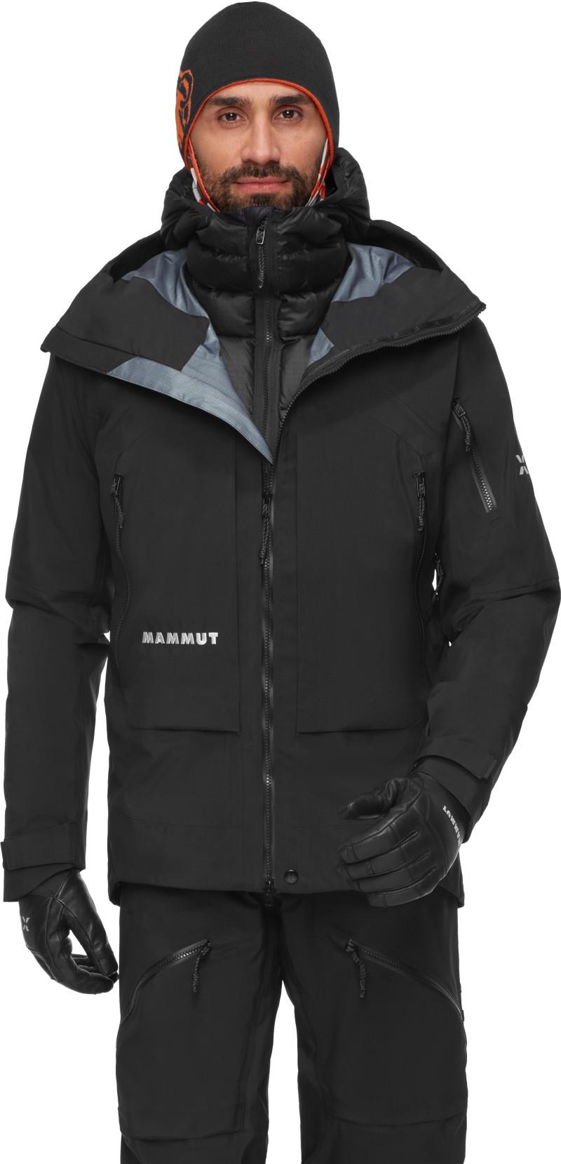 Eiger Nordwand Pro HS Hooded Jacket - Mens - black 1