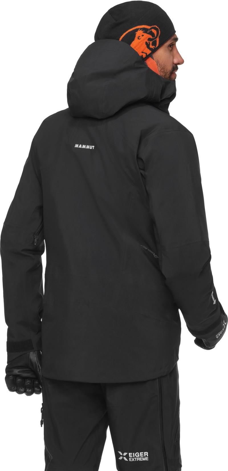 Eiger Nordwand Pro HS Hooded Jacket - Mens - black 1