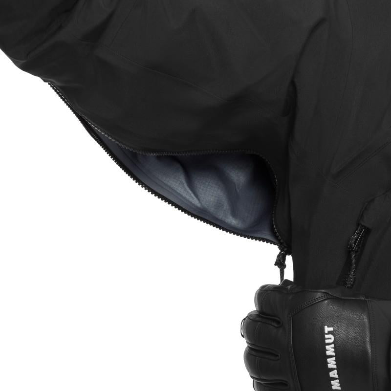 Eiger Nordwand Pro HS Hooded Jacket - Mens - black 1
