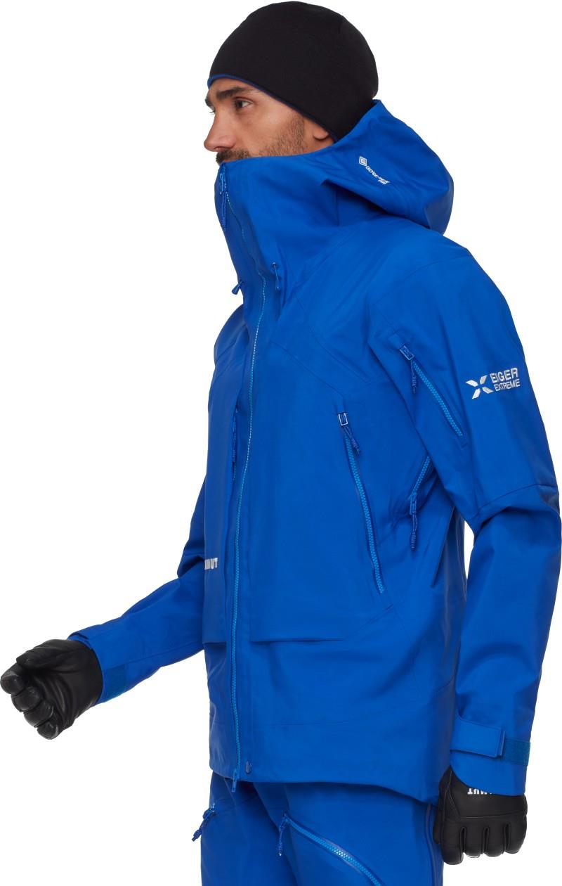 Eiger Nordwand Pro HS Hooded Jacket - Mens - eiger blue 1