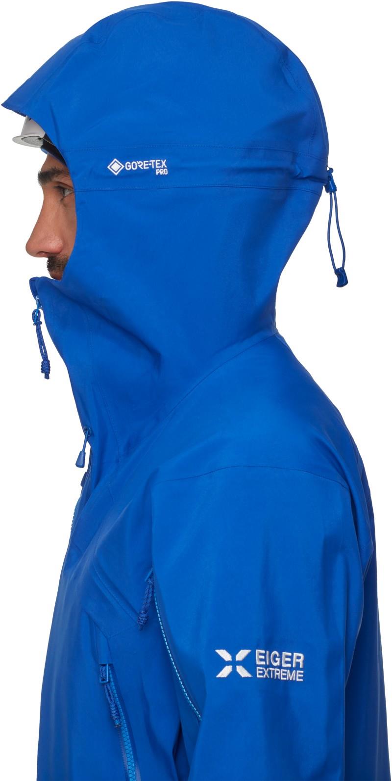 Eiger Nordwand Pro HS Hooded Jacket - Mens - eiger blue 1