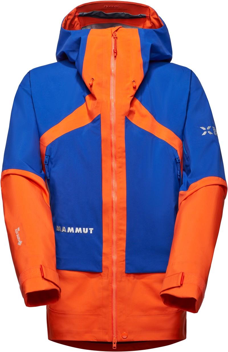Eiger Nordwand Pro HS Hooded Jacket - Mens - eiger orange / eiger blue 1