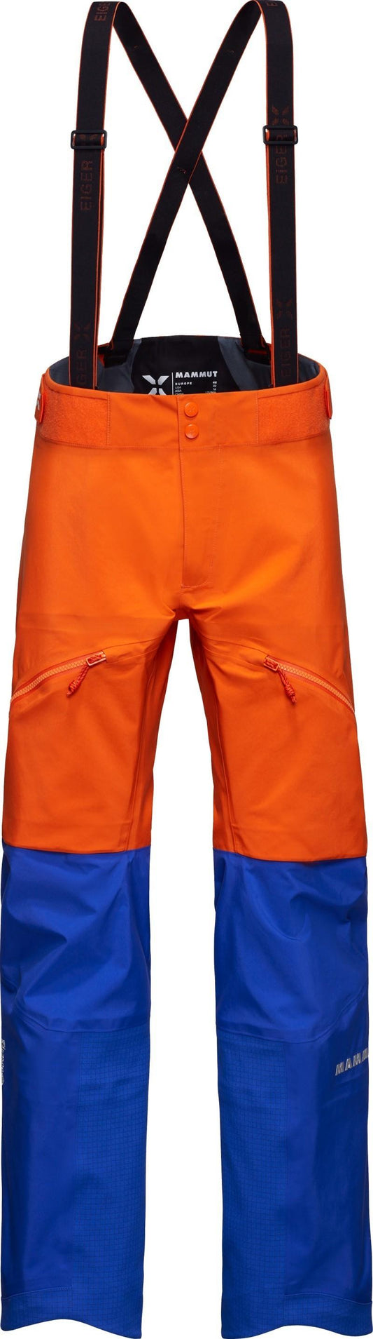Eiger Nordwand Pro HS Pants, Reg - Mens - eiger orange / eiger blue 1