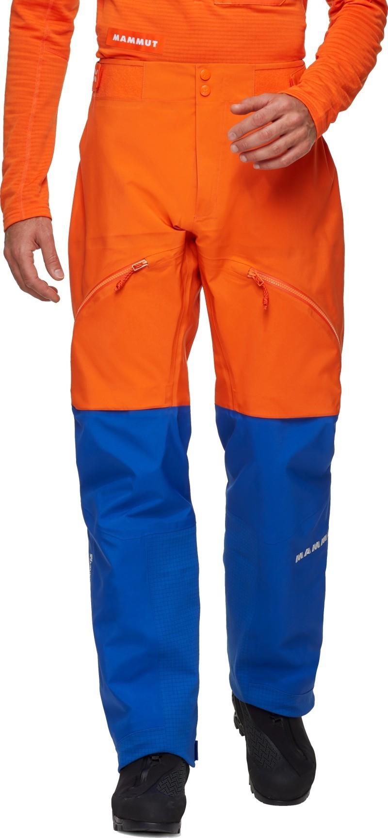 Eiger Nordwand Pro HS Pants, Reg - Mens - eiger orange / eiger blue 1