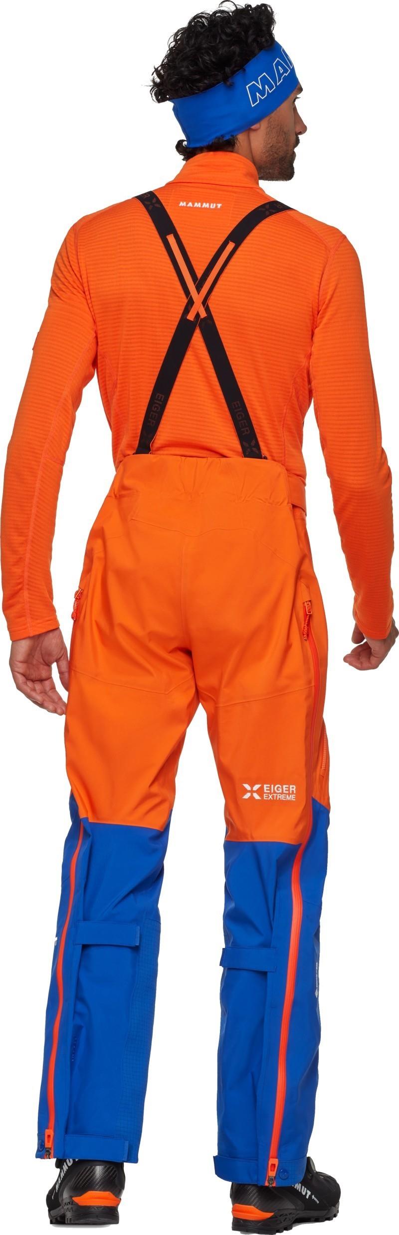 Eiger Nordwand Pro HS Pants, Reg - Mens - eiger orange / eiger blue 1
