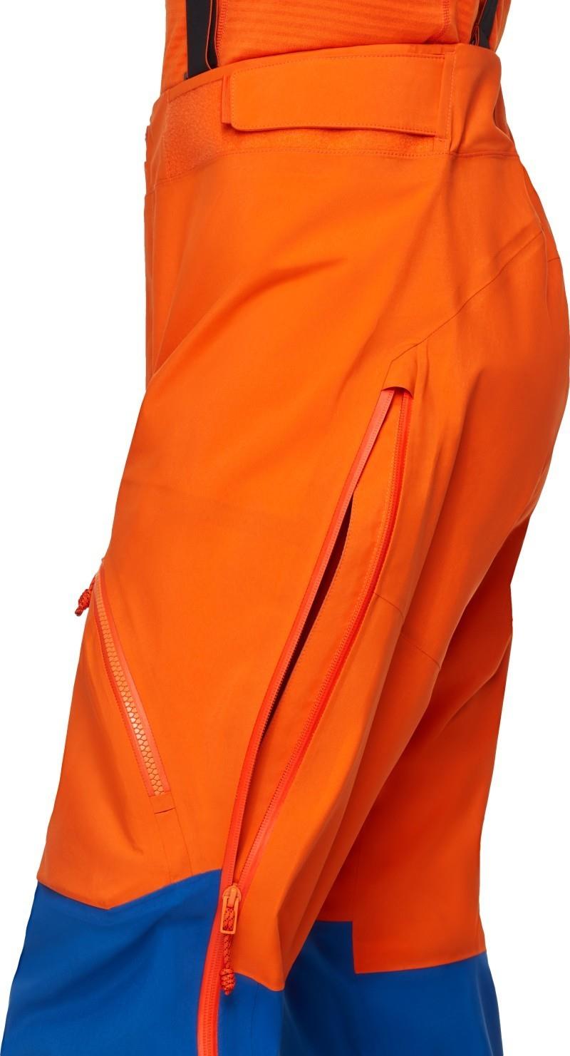 Eiger Nordwand Pro HS Pants, Reg - Mens - eiger orange / eiger blue 1