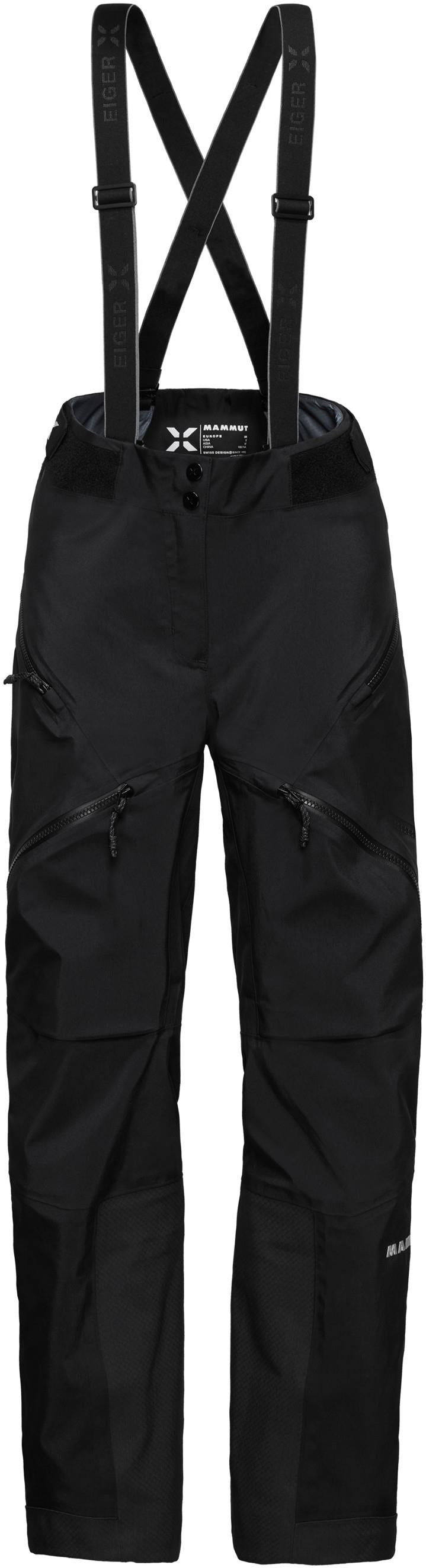 Eiger Nordwand Pro HS Pants, Reg - Womens - black 1