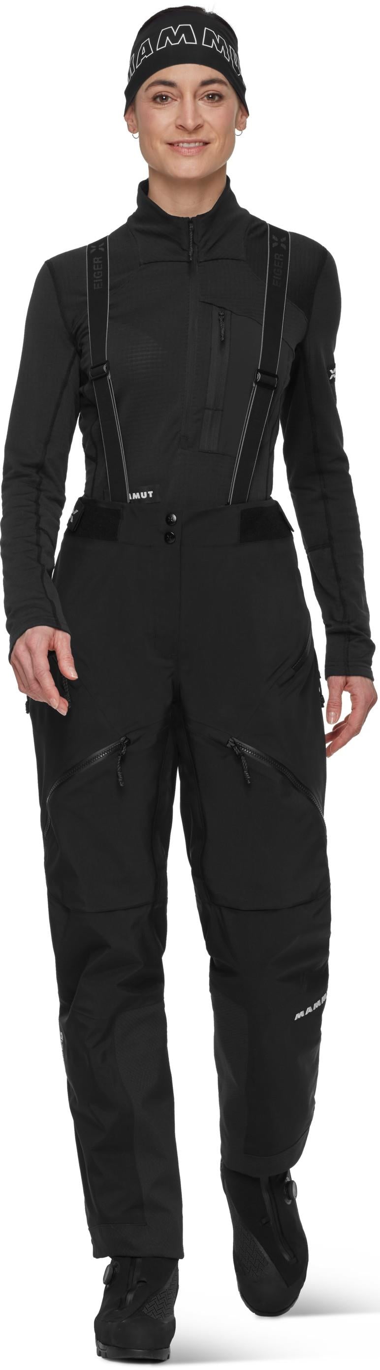 Eiger Nordwand Pro HS Pants, Reg - Womens - black 1