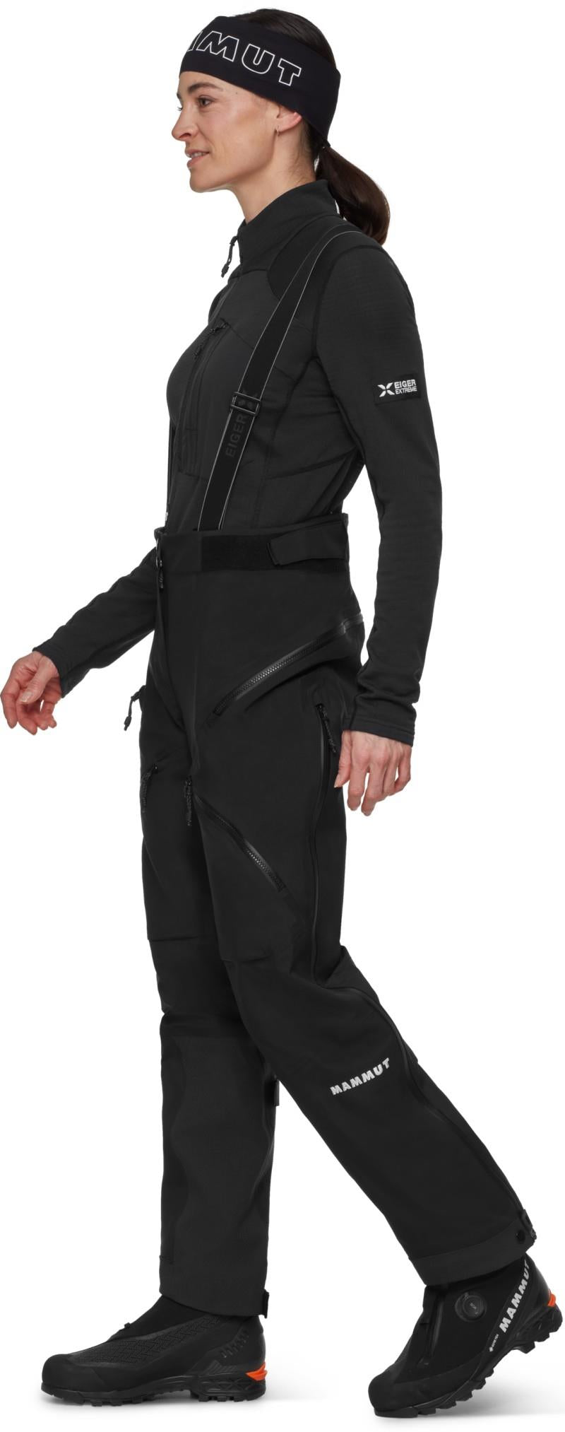 Eiger Nordwand Pro HS Pants, Reg - Womens - black 1