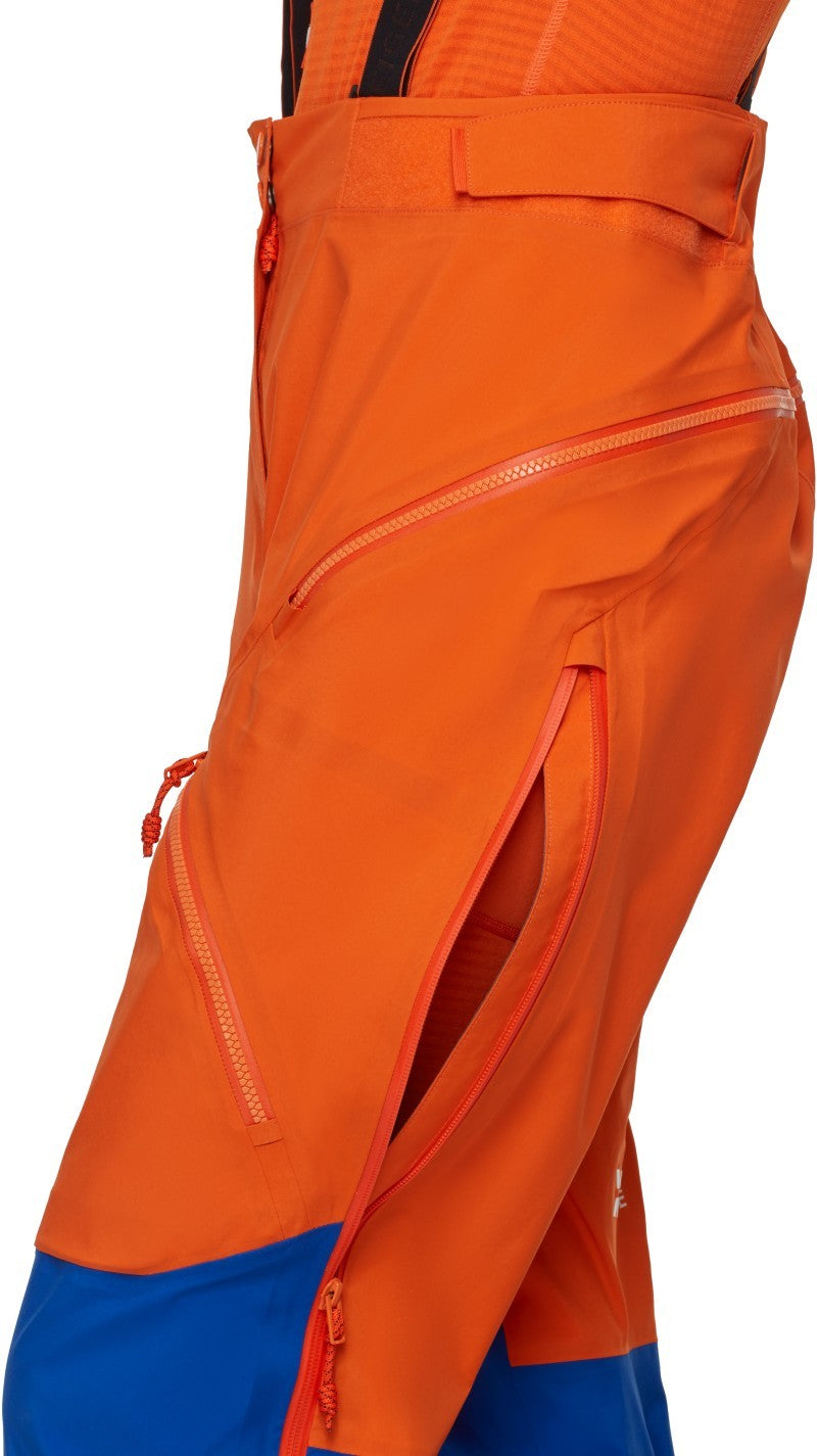 Eiger Nordwand Pro HS Pants, Reg - Womens - eiger orange / eiger blue 1