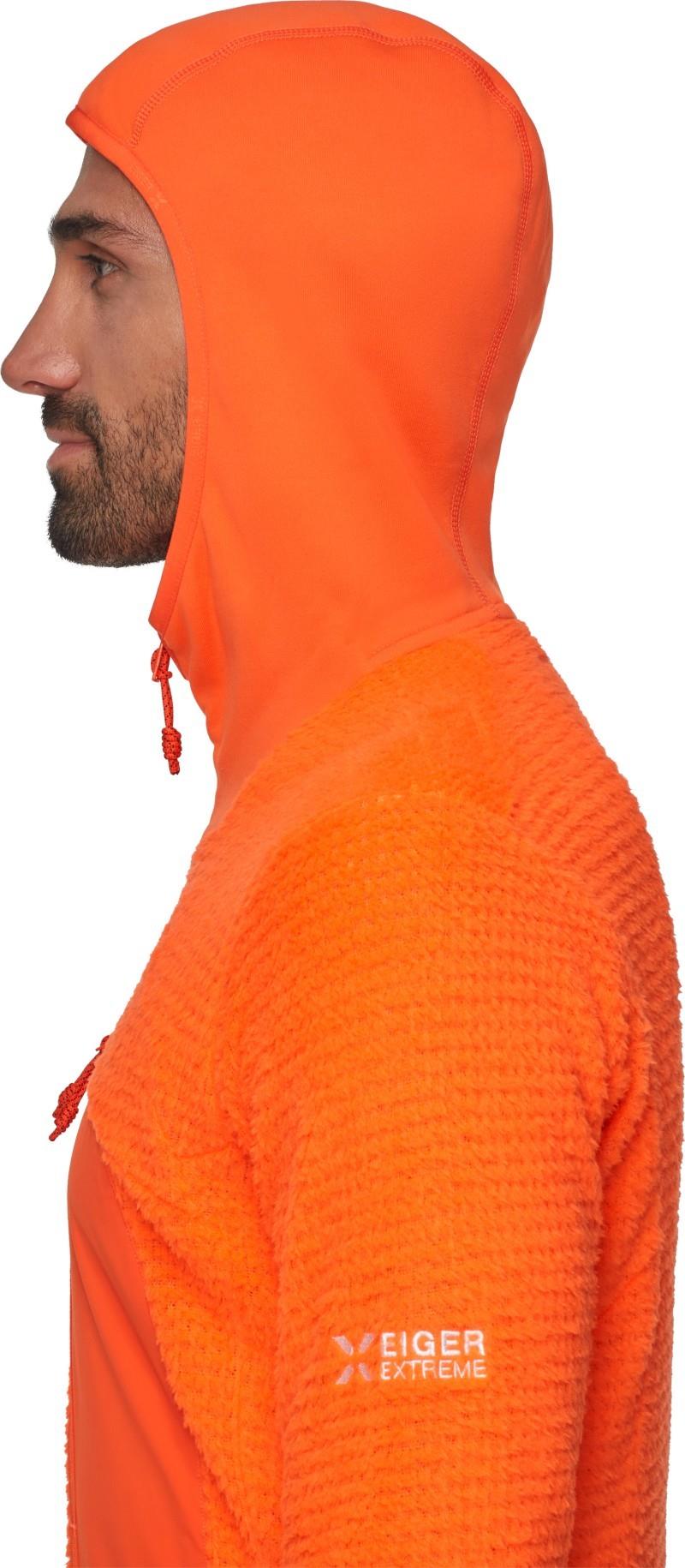 Eiger Nordwand Pro ML Air Hooded Jacket - Mens - eiger orange 1