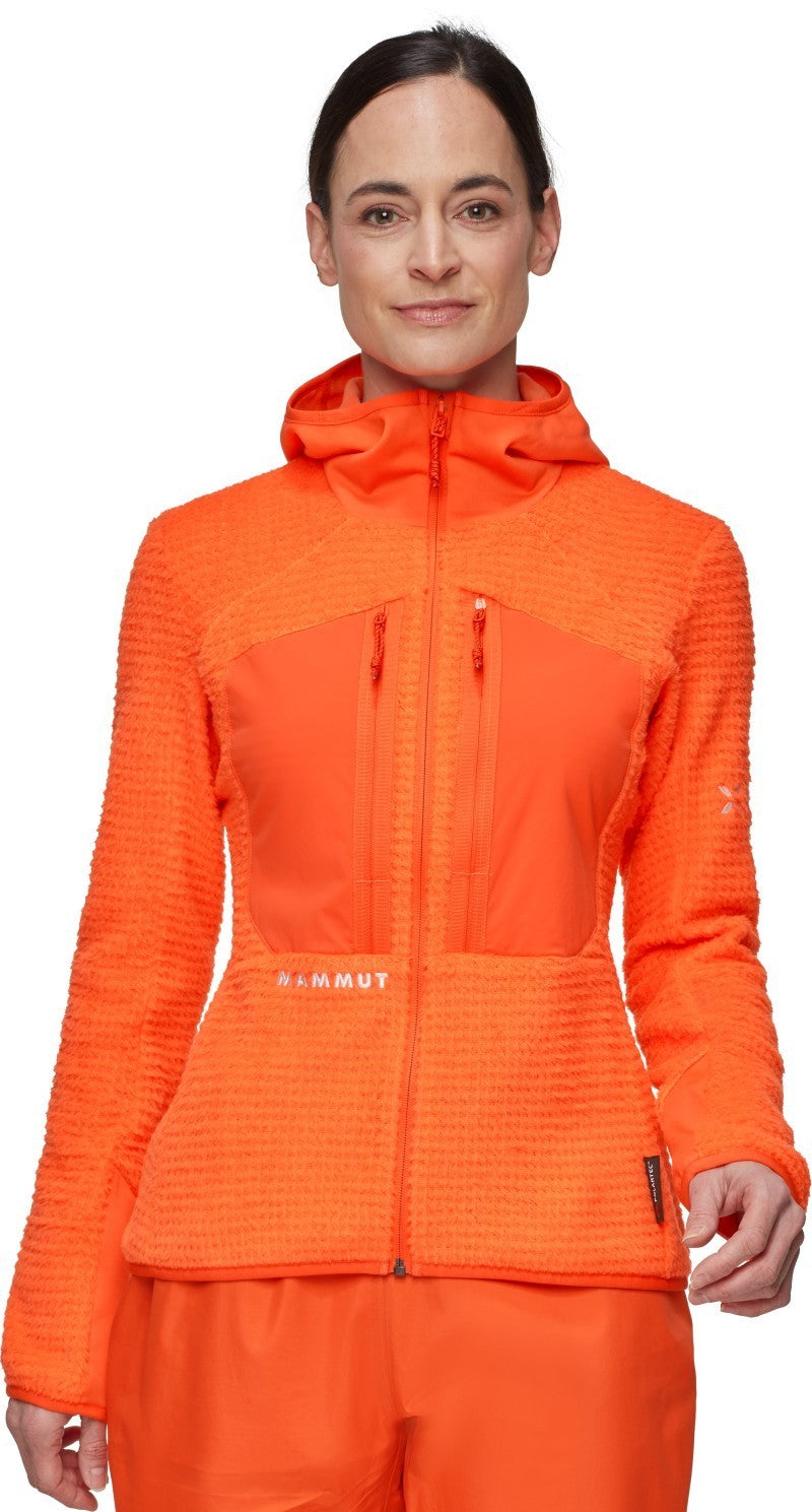 Eiger Nordwand Pro ML Air Hooded Jacket - Womens - eiger orange 1