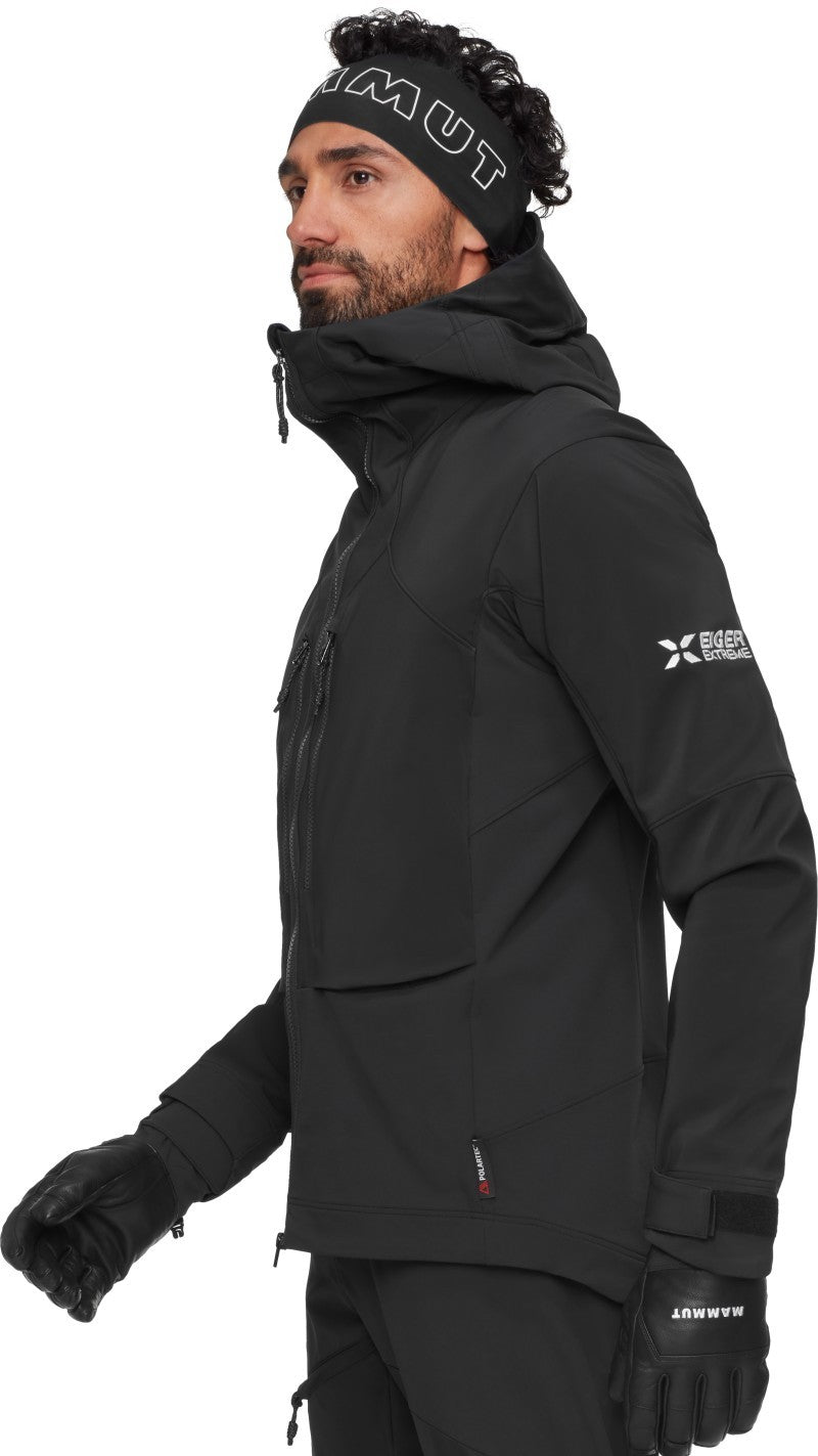 Eiger Nordwand Pro SO Hooded Jacket - Mens - black 1