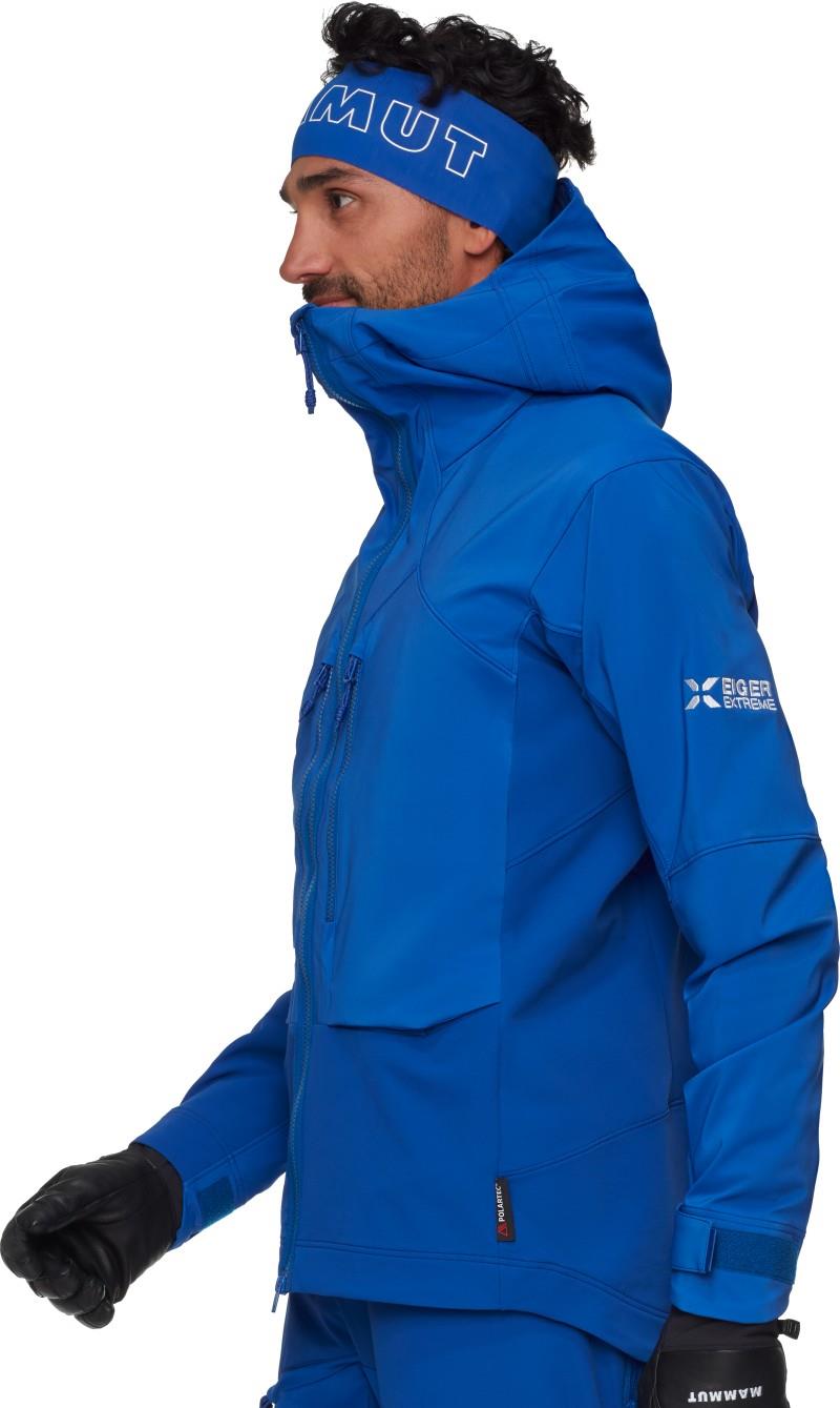 Eiger Nordwand Pro SO Hooded Jacket - Mens - eiger blue 1