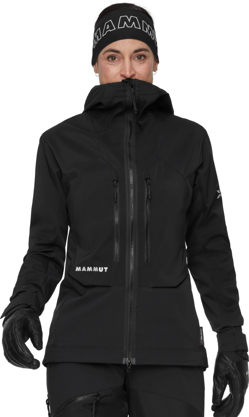 Eiger Nordwand Pro SO Hooded Jacket - Womens - black 1