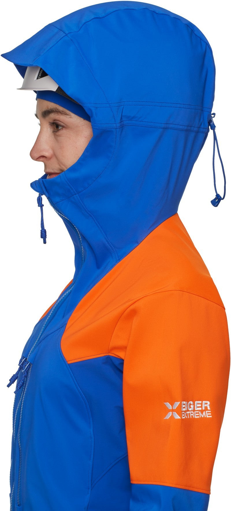 Eiger Nordwand Pro SO Hooded Jacket - Womens - eiger blue / eiger orange 1