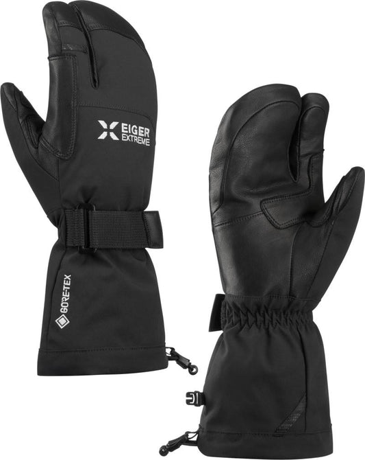 Eiger Nordwand Warm 3-Finger Gloves - black 1