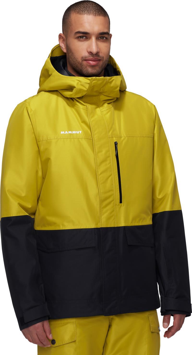 Fall Line HS Thermo Hooded Jacket - Mens - aura / black 1