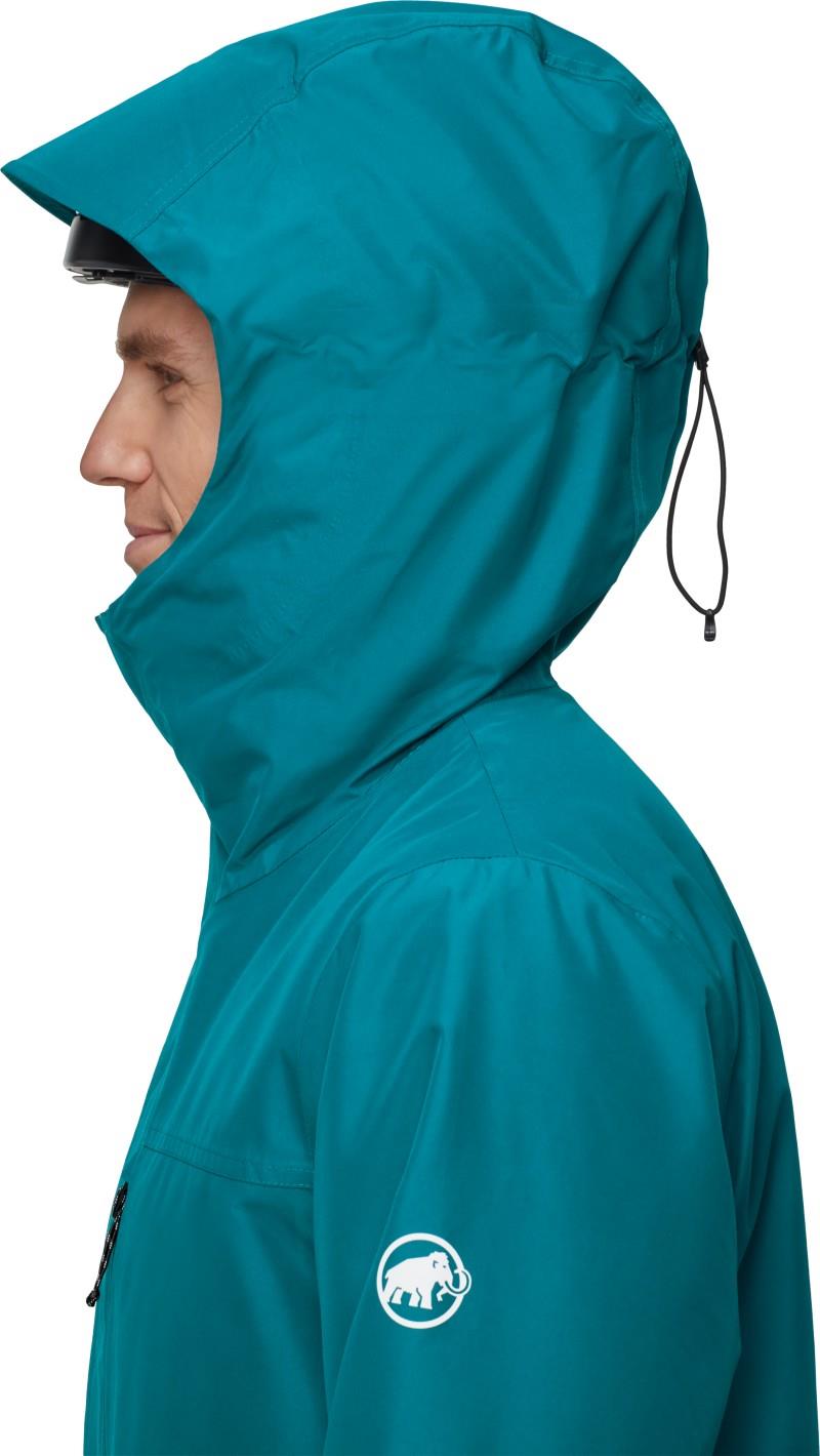 Fall Line HS Thermo Hooded Jacket - Mens - deep teal / black 1