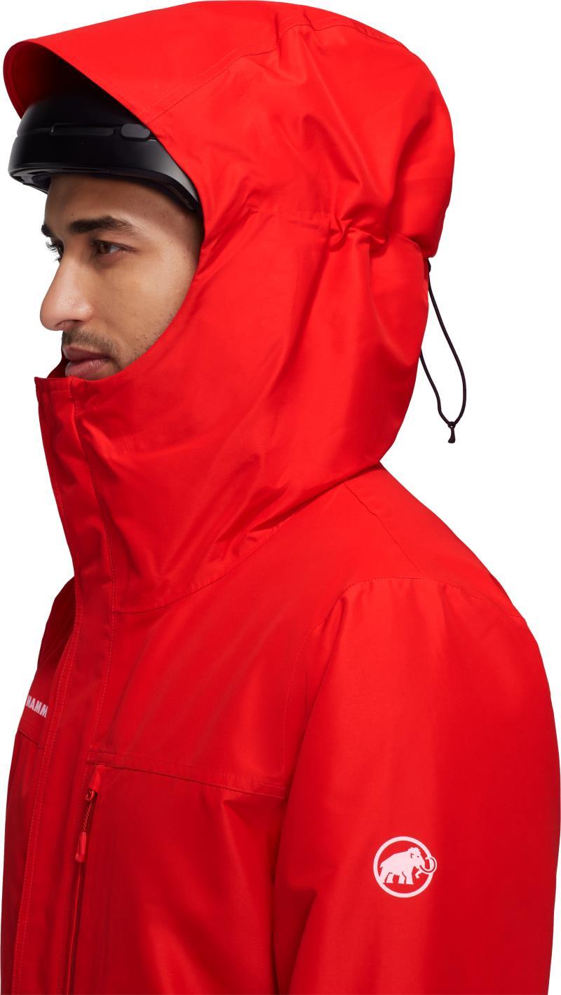 Fall Line HS Thermo Hooded Jacket - Mens - mammut red 1