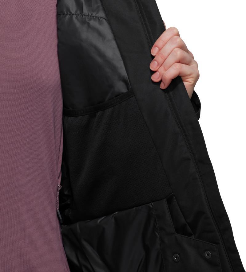 Fall Line HS Thermo Hooded Jacket - Womens - Black 5