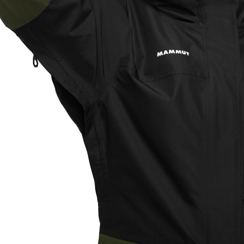 Fall Line HS Thermo Hooded Jacket - Womens - Dark Marsh / Black 5
