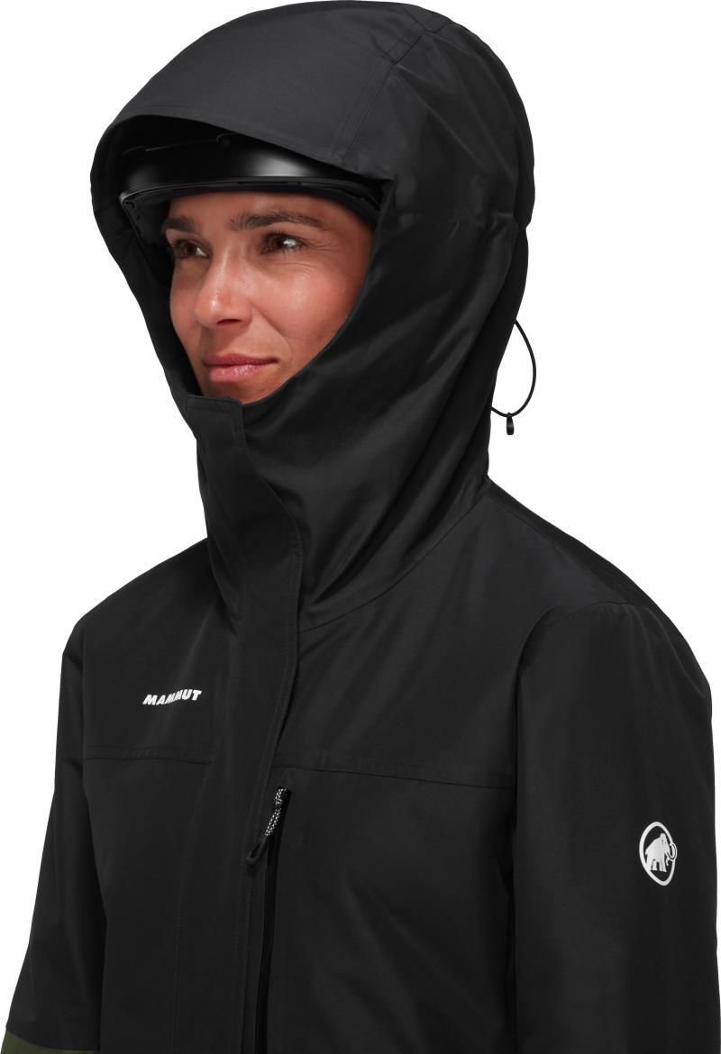 Fall Line HS Thermo Hooded Jacket - Womens - Dark Marsh / Black 6