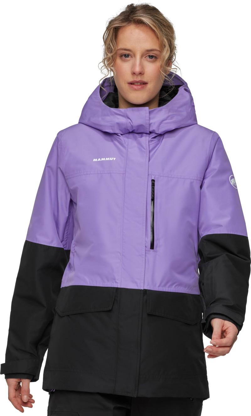 Fall Line HS Thermo Hooded Jacket - Womens - lavandin / black 1