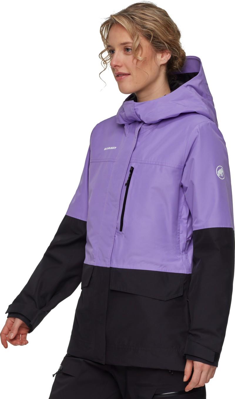 Fall Line HS Thermo Hooded Jacket - Womens - lavandin / black 1