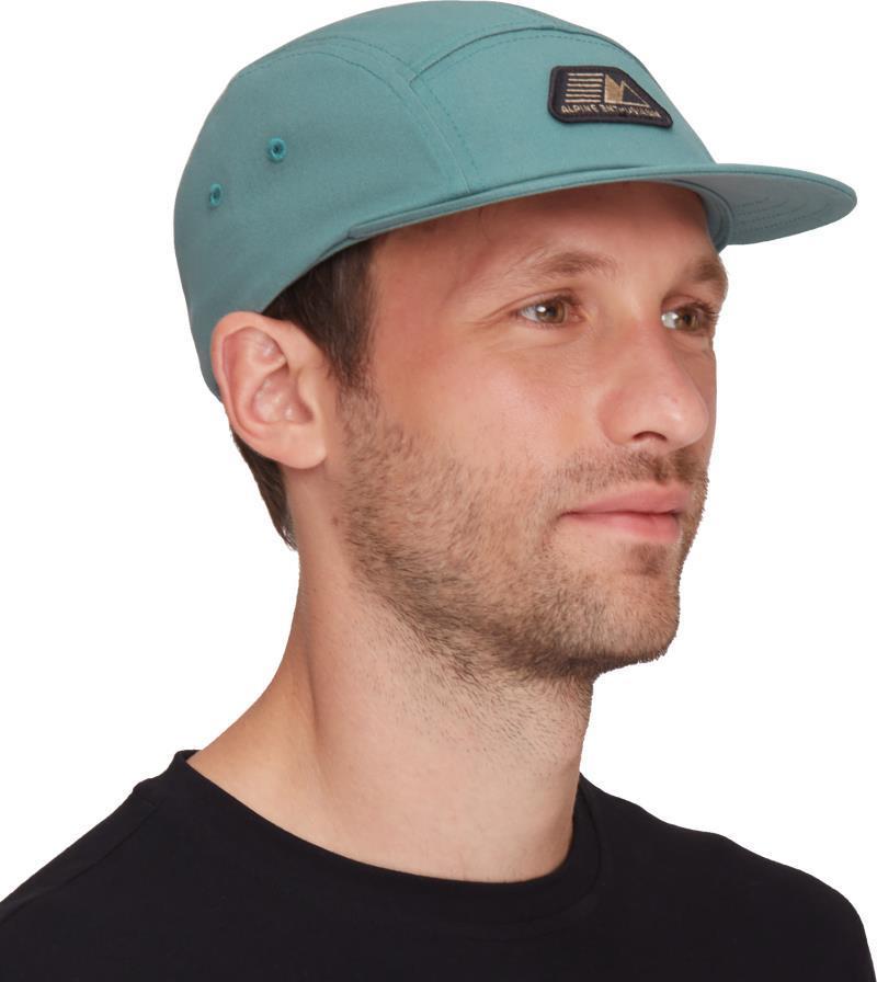 Five Panel Cotton Cap - Dark Jade 3