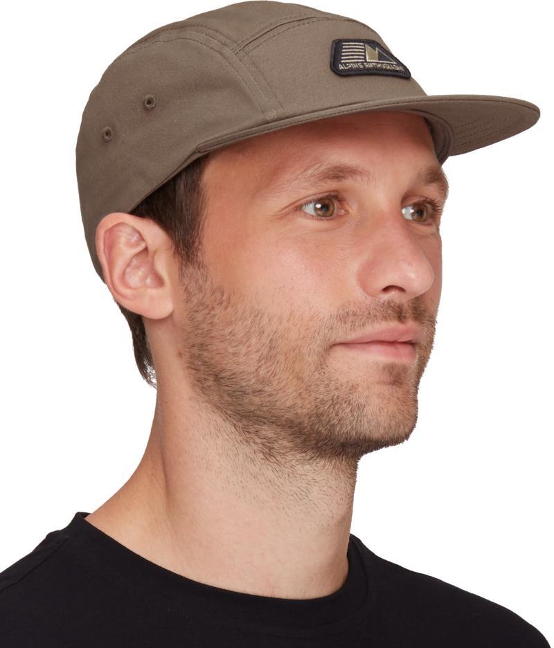 Five Panel Cotton Cap - Dark Sand 3